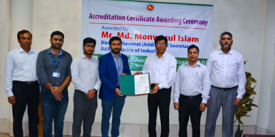GCL International Bangladesh is now accredited by Bangladesh Accreditation Board (BAB)